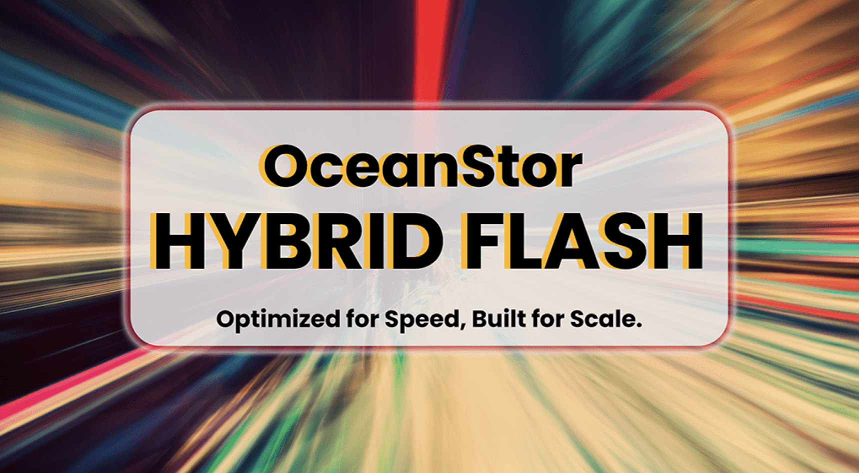 Hybrid Flash Storage: OceanStor Series